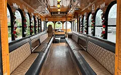 Trolley Festive Interior